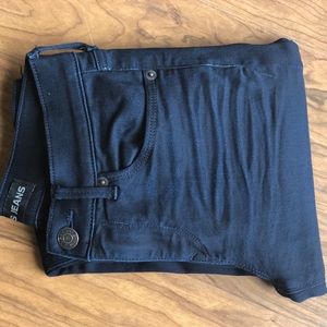 Express Denim Super Soft Legging Mid Rise